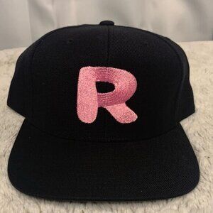 Classics, R Logo, Black and Pink, Baseball Cap- Women's